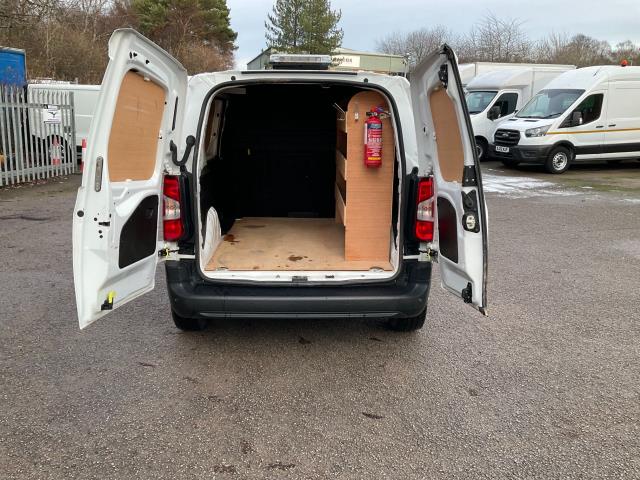 2022 Peugeot Partner 1000 1.5 Bluehdi 100 Professional Premium Van (LIMITED 70MPH) (NU71JCO) Image 12