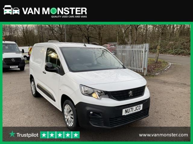 2022 Peugeot Partner 1000 1.5 Bluehdi 100 Professional Premium Van (LIMITED 70MPH) (NU71JCO)