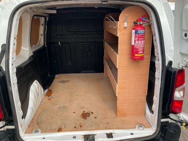 2022 Peugeot Partner 1000 1.5 Bluehdi 100 Professional Premium Van (LIMITED 70MPH) (NU71JCO) Image 13