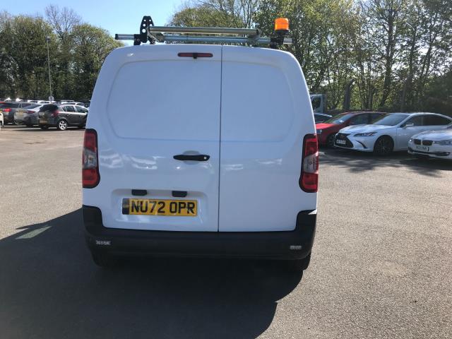 2022 Peugeot Partner 1000 1.5 Bluehdi 100 Professional Premium Van (NU72OPR) Image 8