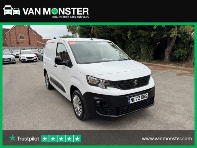 2022 Peugeot Partner 1000 1.5 Bluehdi 100 Professional Premium Van (NU72ORG)