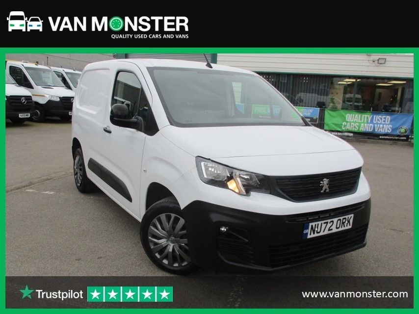 2022 Peugeot Partner 1000 1.5 Bluehdi 100 Professional Premium Van (NU72ORK)