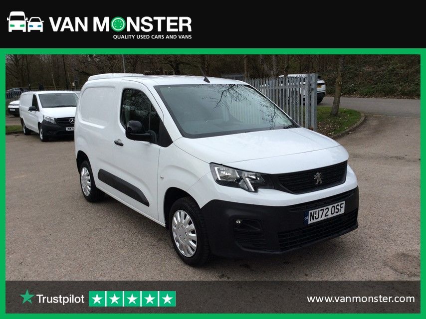 2022 Peugeot Partner 1000 1.5 Bluehdi 100 Professional Premium Van (NU72OSF)