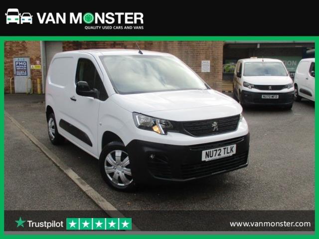 2022 Peugeot Partner 1000 1.5 Bluehdi 100 Professional Premium Van (NU72TLK)