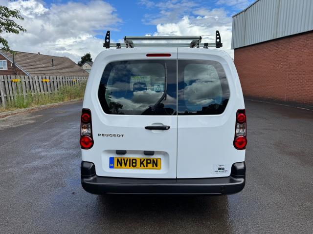 2018 Peugeot Partner 715 S 1.6 Bluehdi 100 Crew Van EURO 6 (NV18KPN) Image 8