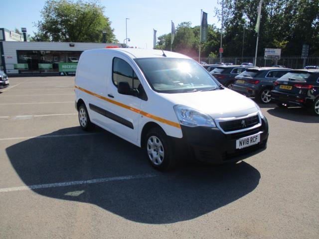 2018 Peugeot Partner L1 850 1.6 BLUEHDI 100 PROFESSIONAL (NON S/S)EURO 6 (NV18RCF)