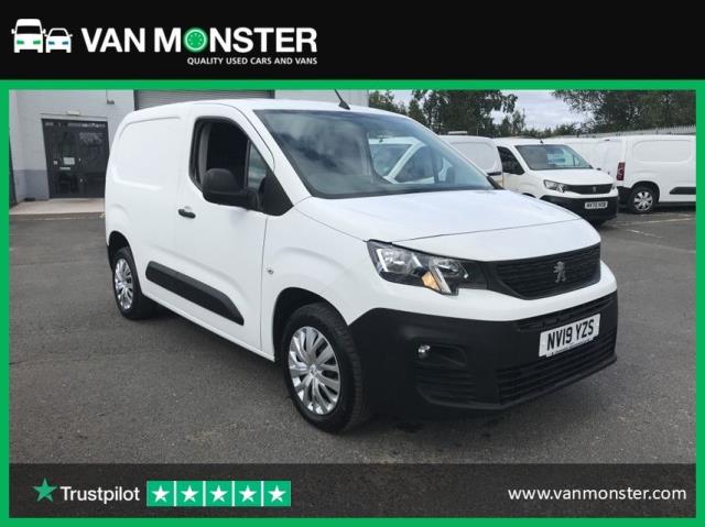 2019 Peugeot Partner L1 1000 1.6BLUEHDI 100PS PROFESSIONAL EURO 6 (NV19YZS)