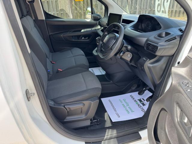 2019 Peugeot Partner 1000 1.5 Bluehdi 100 Professional Van *70 MPH SPEED RESTRICTED (NV19ZFH) Image 13