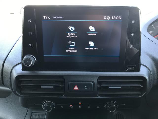 2020 Peugeot Partner 1000 1.5 Bluehdi 100 Professional Van (NV20CXO) Image 25