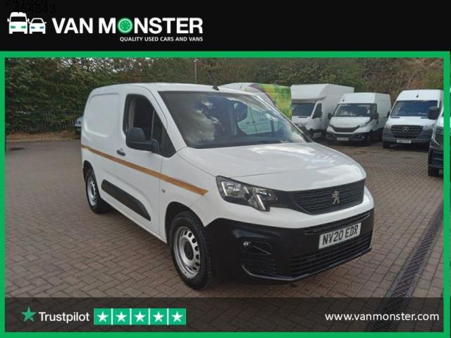 2020 Peugeot Partner 1000 1.5 Bluehdi 100 Grip Van (70 MPH SPEED LIMITED) (NV20EDR)
