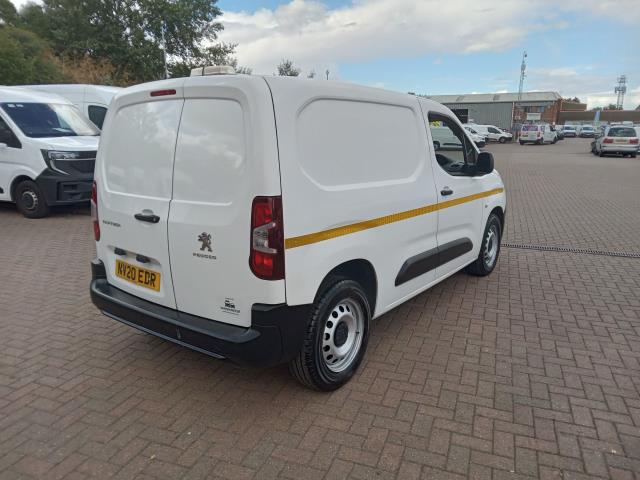 2020 Peugeot Partner 1000 1.5 Bluehdi 100 Grip Van (LIMITED TO 70MPH) (NV20EDR) Image 11
