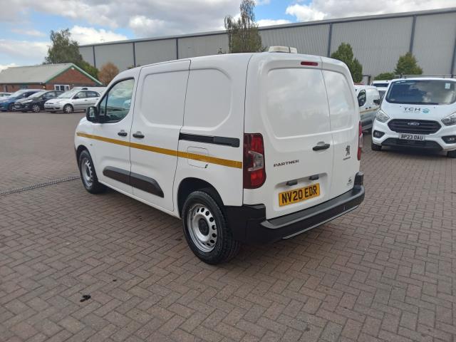 2020 Peugeot Partner 1000 1.5 Bluehdi 100 Grip Van (LIMITED TO 70MPH) (NV20EDR) Image 9
