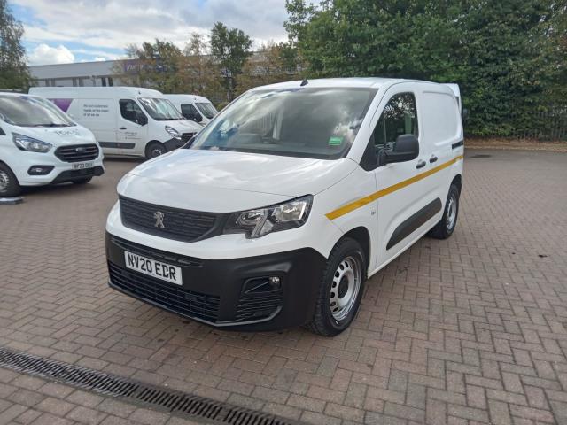 2020 Peugeot Partner 1000 1.5 Bluehdi 100 Grip Van (LIMITED TO 70MPH) (NV20EDR) Image 4