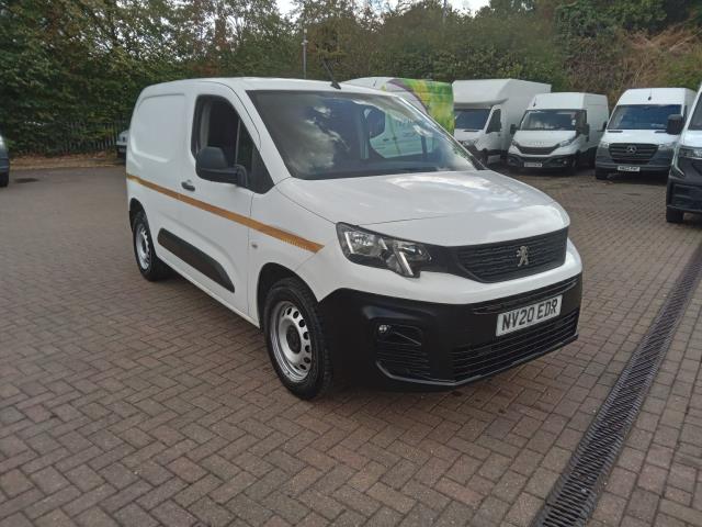 2020 Peugeot Partner 1000 1.5 Bluehdi 100 Grip Van (LIMITED TO 70MPH) (NV20EDR) Image 2