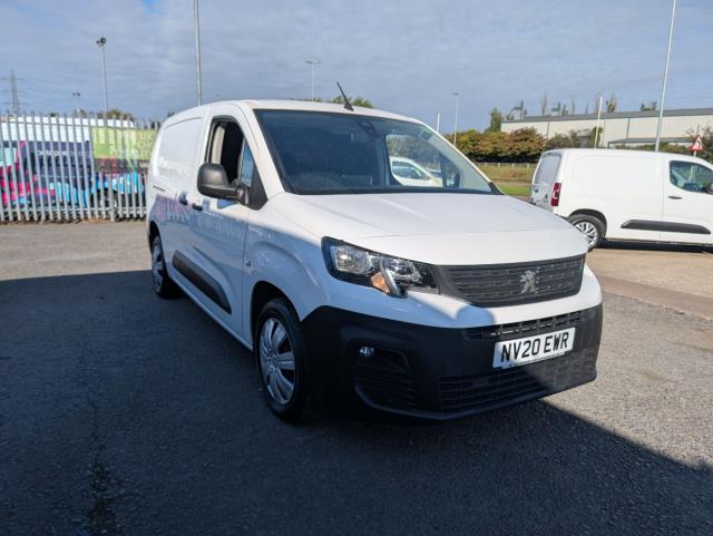 2020 Peugeot Partner 850 1.5 Bluehdi 100 Professional Crew Van (NV20EWR) Image 2