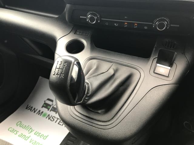 2020 Peugeot Partner 1000 1.5 Bluehdi 100 Professional Van (NV20FBA) Image 25