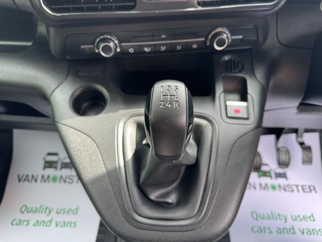 2020 Peugeot Partner 1000 1.5 Bluehdi 100 Professional Van Euro 6 SPEED RESTRICTED 70 MPH  (NV20GVW) Image 26