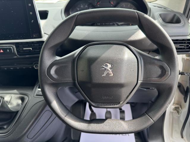 2020 Peugeot Partner 1000 1.5 Bluehdi 100 Professional Van Euro 6 SPEED RESTRICTED 70 MPH  (NV20GVW) Image 22