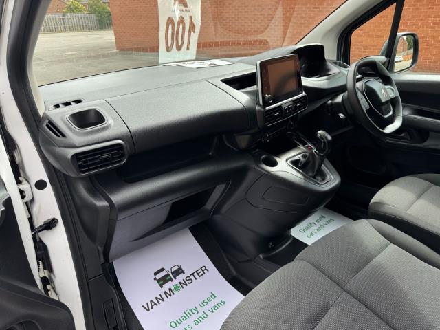 2020 Peugeot Partner 1000 1.5 Bluehdi 100 Professional Van Euro 6 SPEED RESTRICTED 70 MPH  (NV20GVW) Image 29