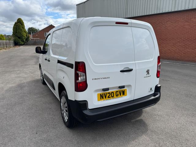2020 Peugeot Partner 1000 1.5 Bluehdi 100 Professional Van Euro 6 SPEED RESTRICTED 70 MPH  (NV20GVW) Image 7