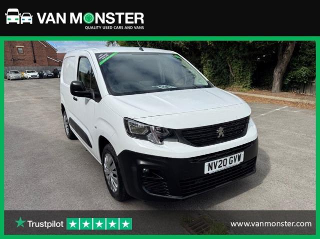 2020 Peugeot Partner 1000 1.5 Bluehdi 100 Professional Van Euro 6 SPEED RESTRICTED 70 MPH  (NV20GVW)