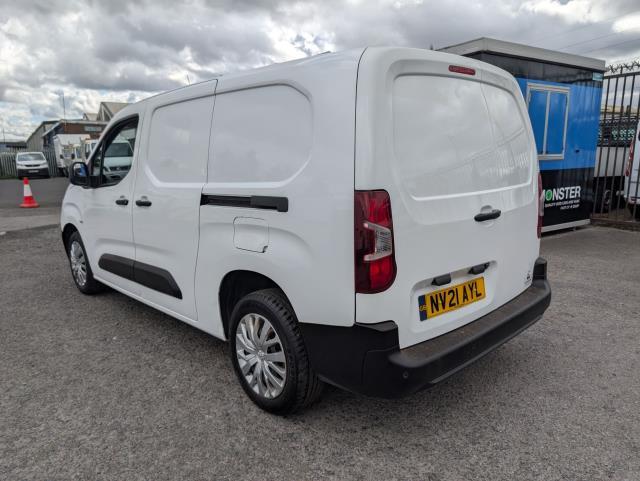 2021 Peugeot Partner 850 1.5 Bluehdi 100 Professional Crew Van - Crew Cab | Work Ready | Trusted Dealer (NV21AYL) Image 8