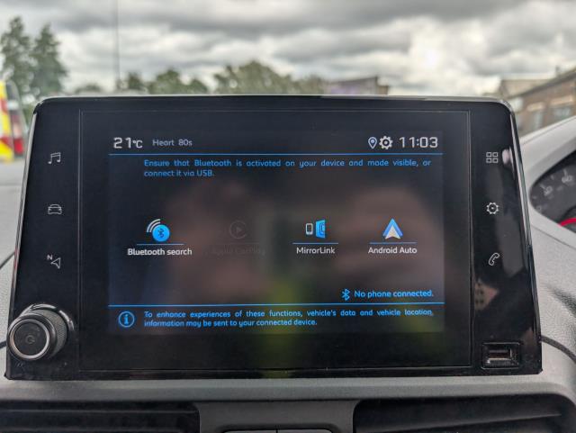 2021 Peugeot Partner 850 1.5 Bluehdi 100 Professional Crew Van - Crew Cab | Work Ready | Trusted Dealer (NV21AYL) Image 23