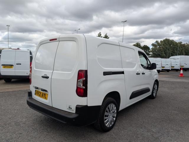 2021 Peugeot Partner 850 1.5 Bluehdi 100 Professional Crew Van - Crew Cab | Work Ready | Trusted Dealer (NV21AYL) Image 12