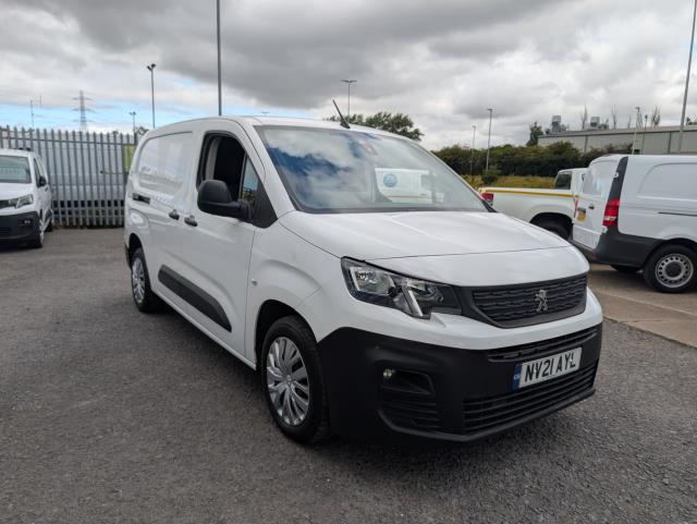 2021 Peugeot Partner 850 1.5 Bluehdi 100 Professional Crew Van - Crew Cab | Work Ready | Trusted Dealer (NV21AYL) Image 2