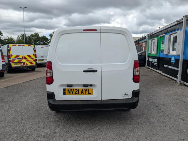 2021 Peugeot Partner 850 1.5 Bluehdi 100 Professional Crew Van - Crew Cab | Work Ready | Trusted Dealer (NV21AYL) Image 9