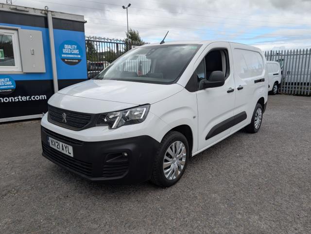 2021 Peugeot Partner 850 1.5 Bluehdi 100 Professional Crew Van - Crew Cab | Work Ready | Trusted Dealer (NV21AYL) Image 4