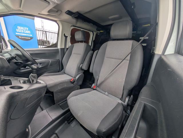 2021 Peugeot Partner 850 1.5 Bluehdi 100 Professional Crew Van - Crew Cab | Work Ready | Trusted Dealer (NV21AYL) Image 14