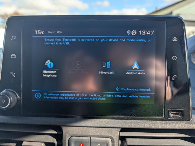 2021 Peugeot Partner 1000 1.5 Bluehdi 100 Professional Van (NV21BHZ) Image 24