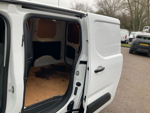 2021 Peugeot Partner 1000 1.5 Bluehdi 100 Grip Van (NV21BLZ) Image 8