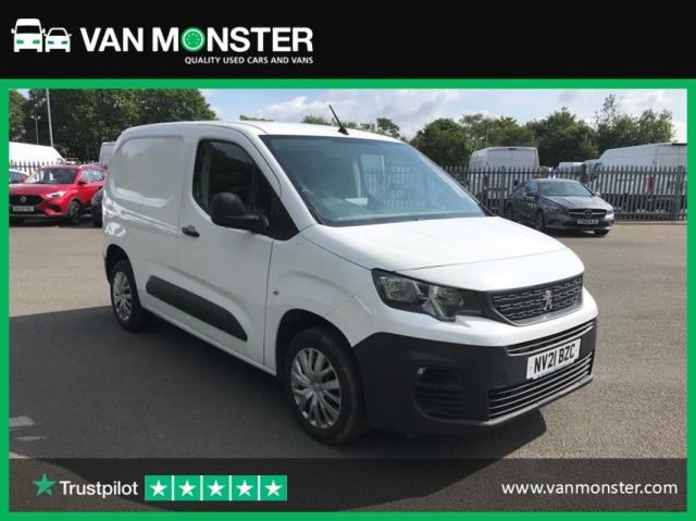 2021 Peugeot Partner 1000 1.5 Bluehdi 100 Professional Van (NV21BZC)