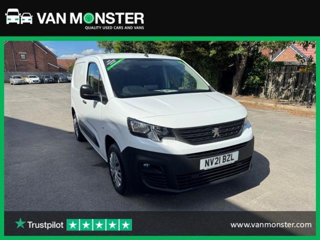 2021 Peugeot Partner 1000 1.5 Bluehdi 100 Professional Van (NV21BZL)