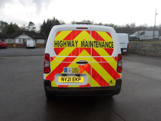 2021 Peugeot Partner 950 1.5 Bluehdi 100 Professional Van      *70mph ltd* (NV21EKP) Image 6