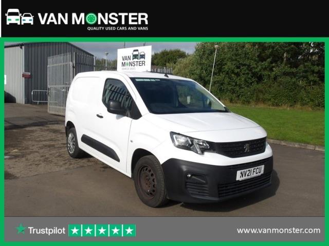 2021 Peugeot Partner 1000 1.5 Bluehdi 100 Professional Van (NV21FCU)