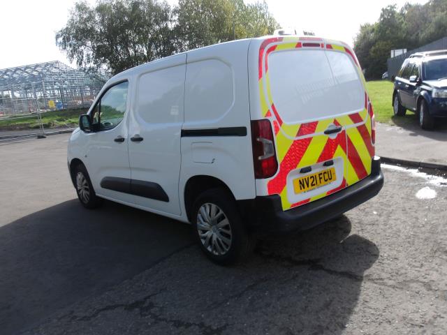 2021 Peugeot Partner 1000 1.5 Bluehdi 100 Professional Van (NV21FCU) Image 7