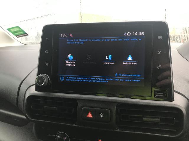 2021 Peugeot Partner L1 1000 1.5BLUE HDI 100PS PROFESSIONAL EURO 6 (NV21FMX) Image 22