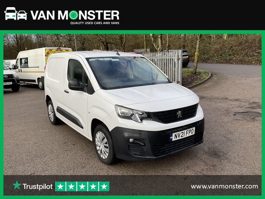2021 Peugeot Partner 1000 1.5 Bluehdi 100 Professional Van (NV21FPO)