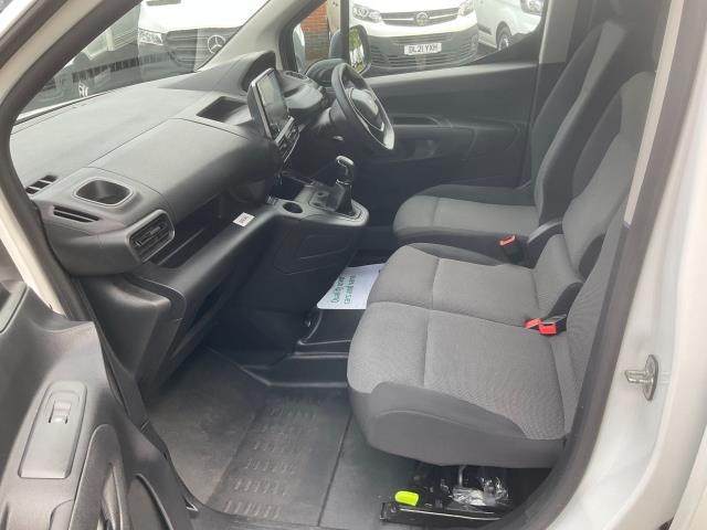 2021 Peugeot Partner 1000 1.5 Bluehdi 100 Professional Van (NV21FUA) Image 7