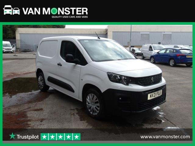 2021 Peugeot Partner 1000 1.5 Bluehdi 100 Professional Van (NV21FUJ) Image 1
