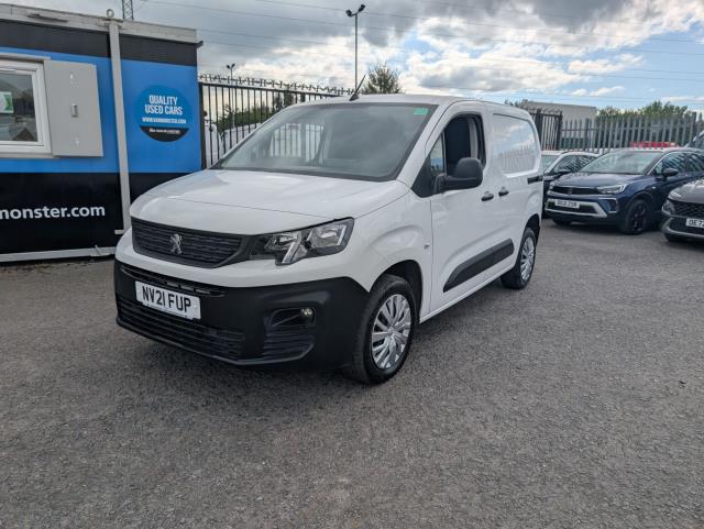 2021 Peugeot Partner 1000 1.5 Bluehdi 100 Professional Van (NV21FUP) Image 4