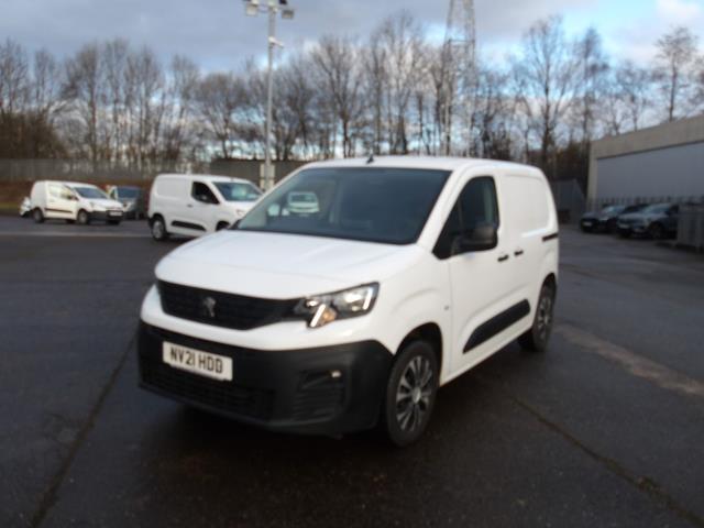 2021 Peugeot Partner 1000 1.5 Bluehdi 100 Professional Van *Limited 70mph* (NV21HDD) Image 3