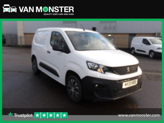 2021 Peugeot Partner 1000 1.5 Bluehdi 100 Professional Van *Limited 70mph* (NV21HDD)