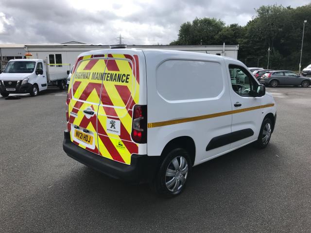 2021 Peugeot Partner 1000 1.5 Bluehdi 100 Professional Van (NV21HDJ) Image 10