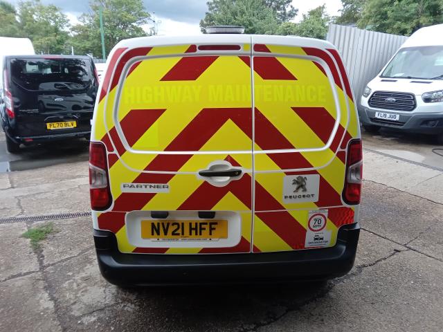 2021 Peugeot Partner 1000 1.5 Bluehdi 100 Professional Van (NV21HFF) Image 7