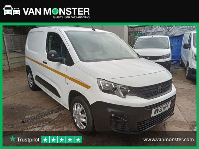 2021 Peugeot Partner 1000 1.5 Bluehdi 100 Professional Van (NV21HFF)