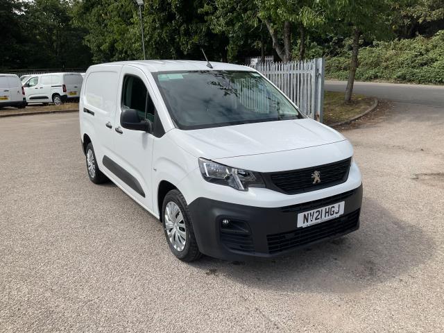 2021 Peugeot Partner 850 1.5 Bluehdi 100 Professional (LONG)  Crew Van (NV21HGJ) Image 2